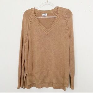 Old Navy camel knit sweater